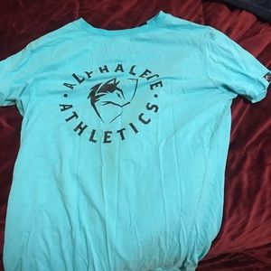 Blue Alphalete Athletics Performance T